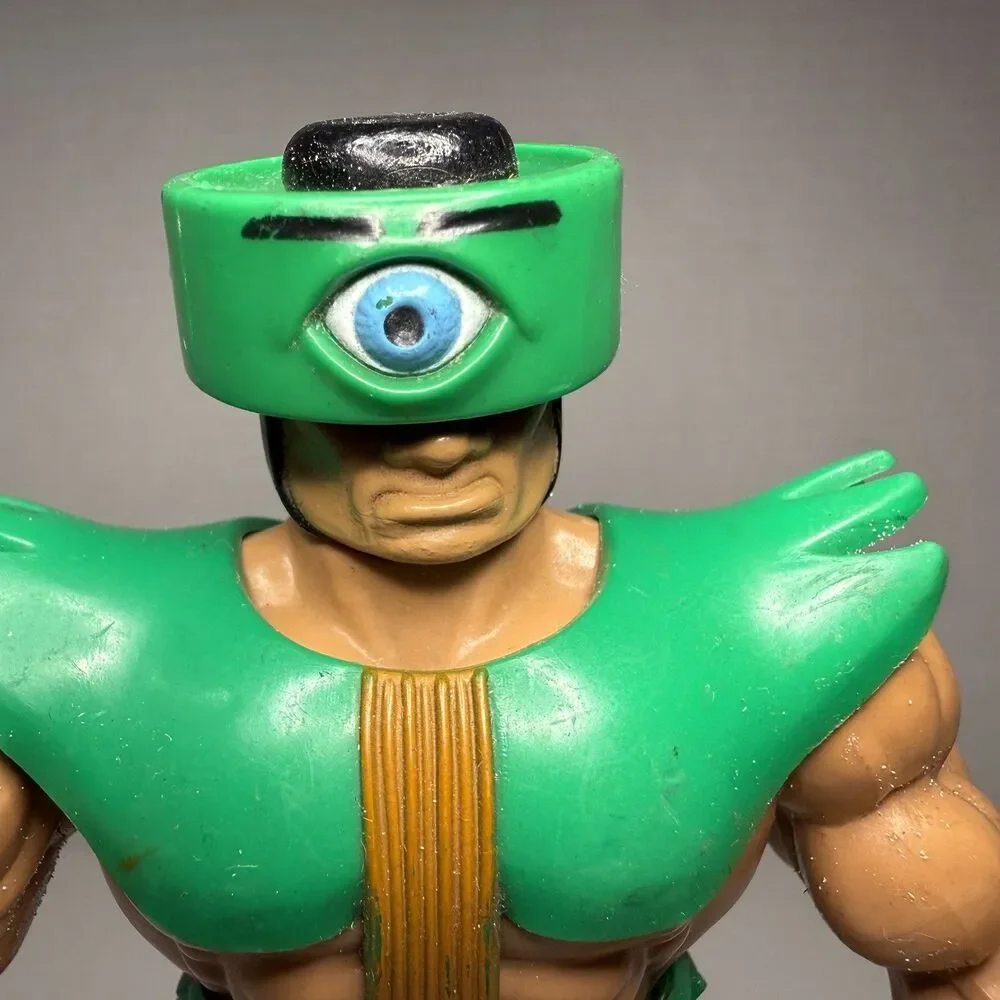 Vintage 1982 MOTU Tri-Klops Action Figure Armor Belt He-Man Masters Universe